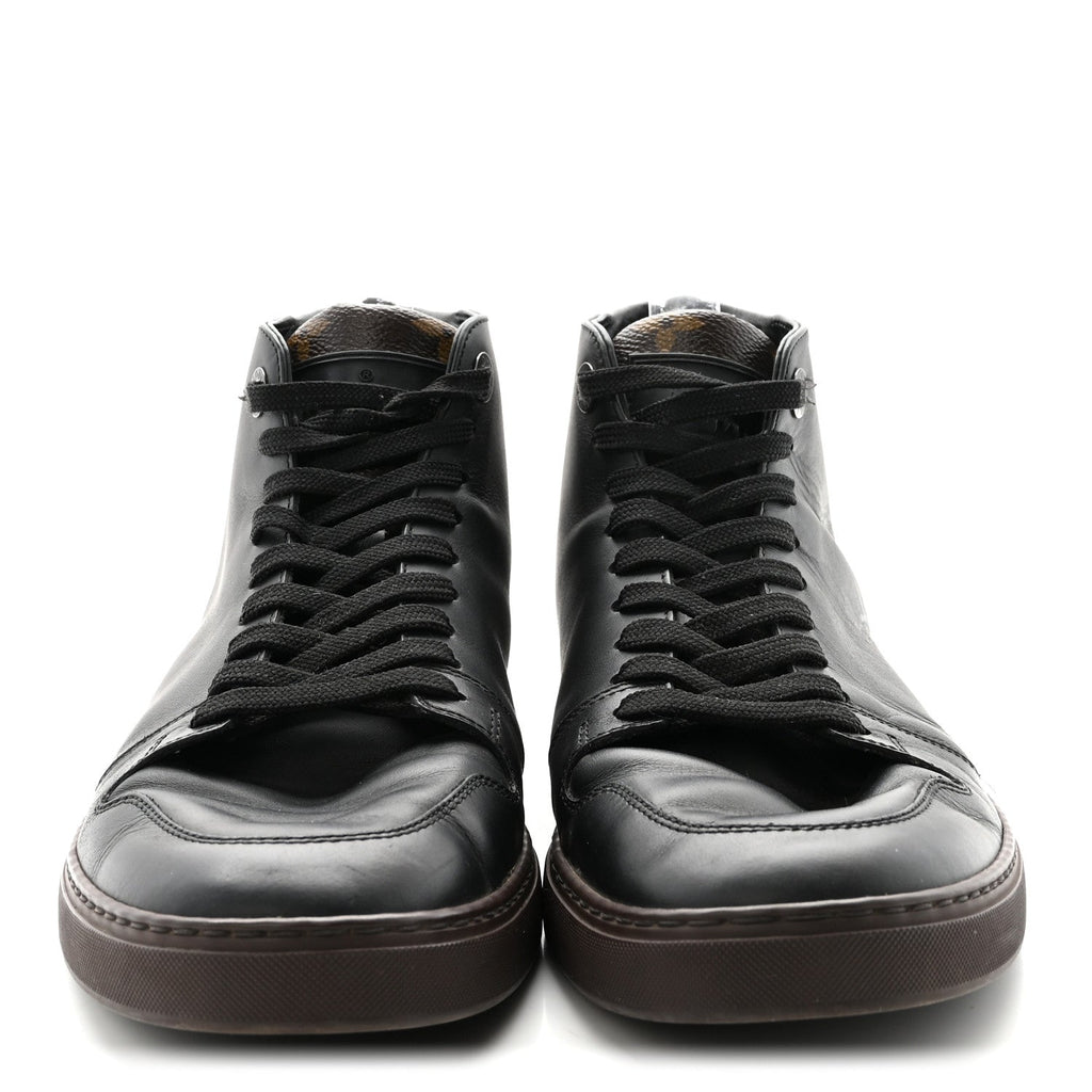 Calfskin Monogram Line-Up Sneaker Boot 6 Black £¨ Direct shipment via from wholesalehk.shop