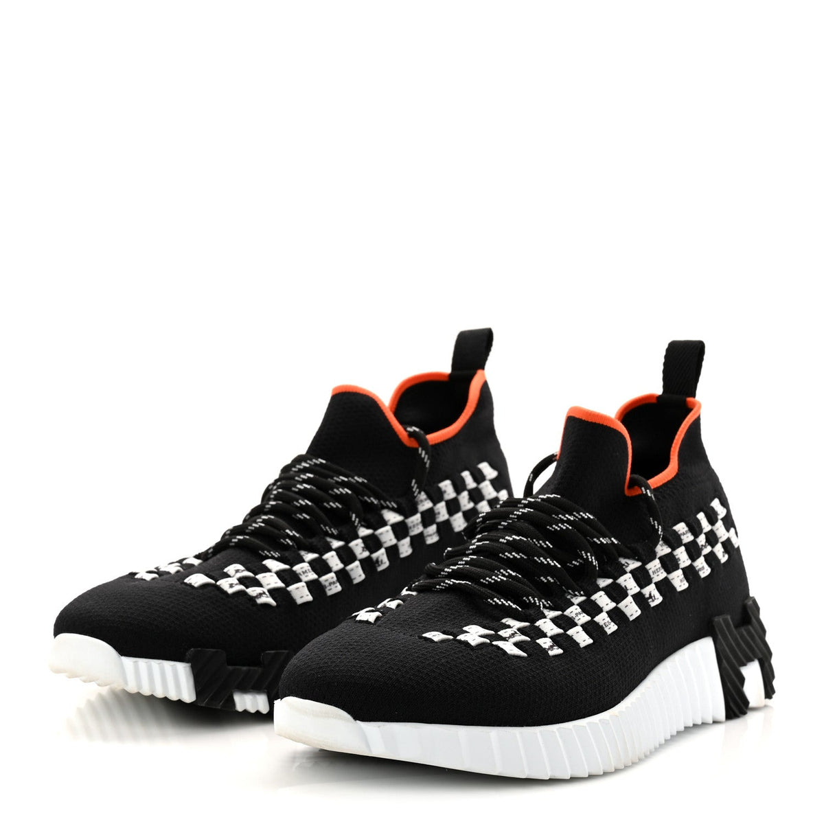 Knit Womens Flex Bolduc Sneakers 37 Black White wholesalehk.shop