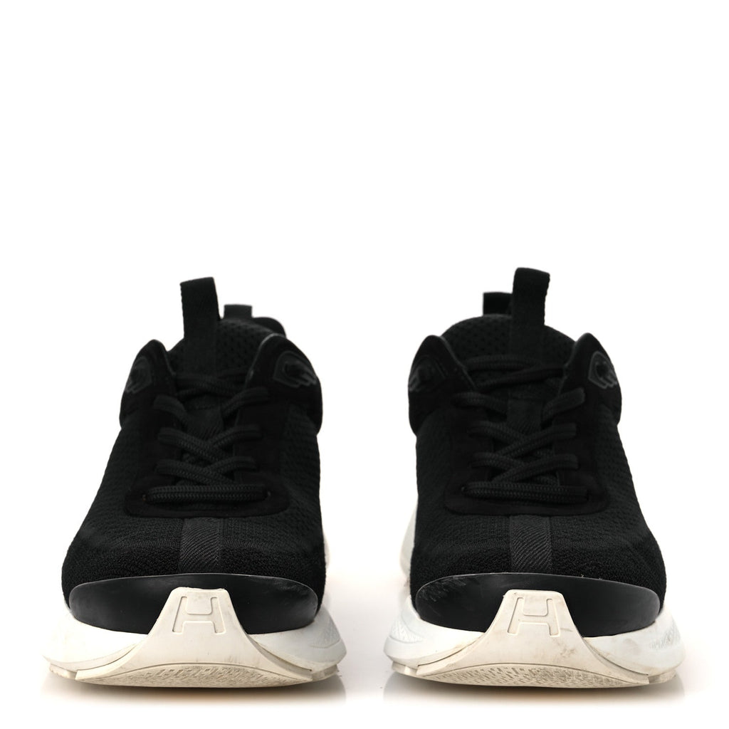 Technical Knit Suede Heros Sneakers 40 Black wholesalehk.shop
