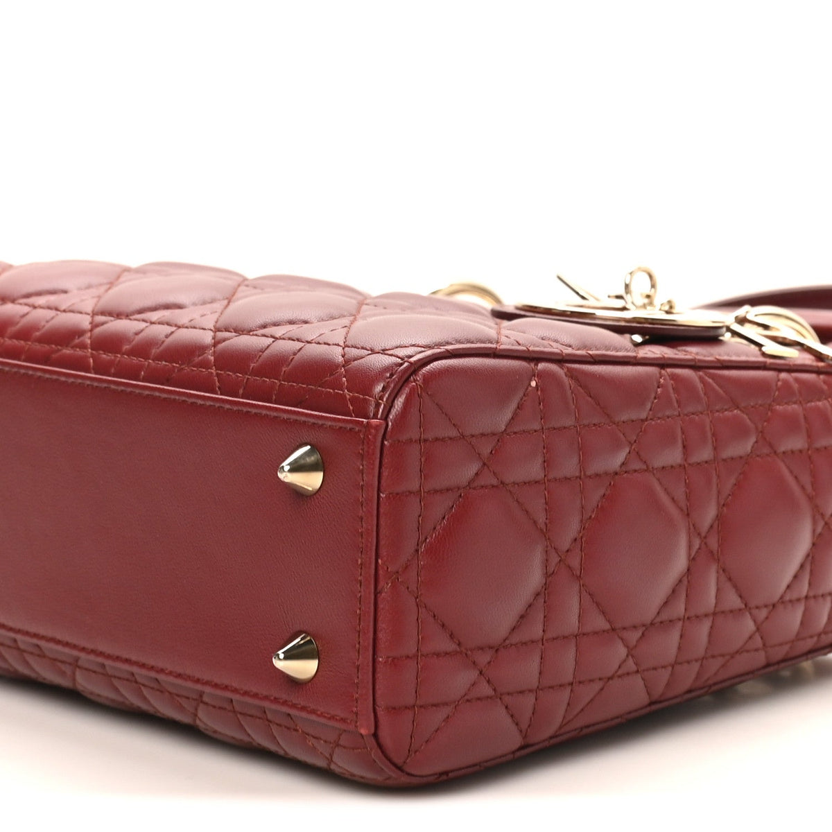 Lambskin Cannage Small My ABCDior Lady Bordeaux wholesalehk.shop