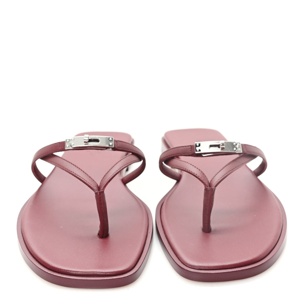 Calfskin Miss Sandals 39 Rouge H wholesalehk.shop