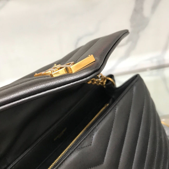 wholesalehk.shop store sale 100222 Luxury Bag Black in Gold 32x22x11cm