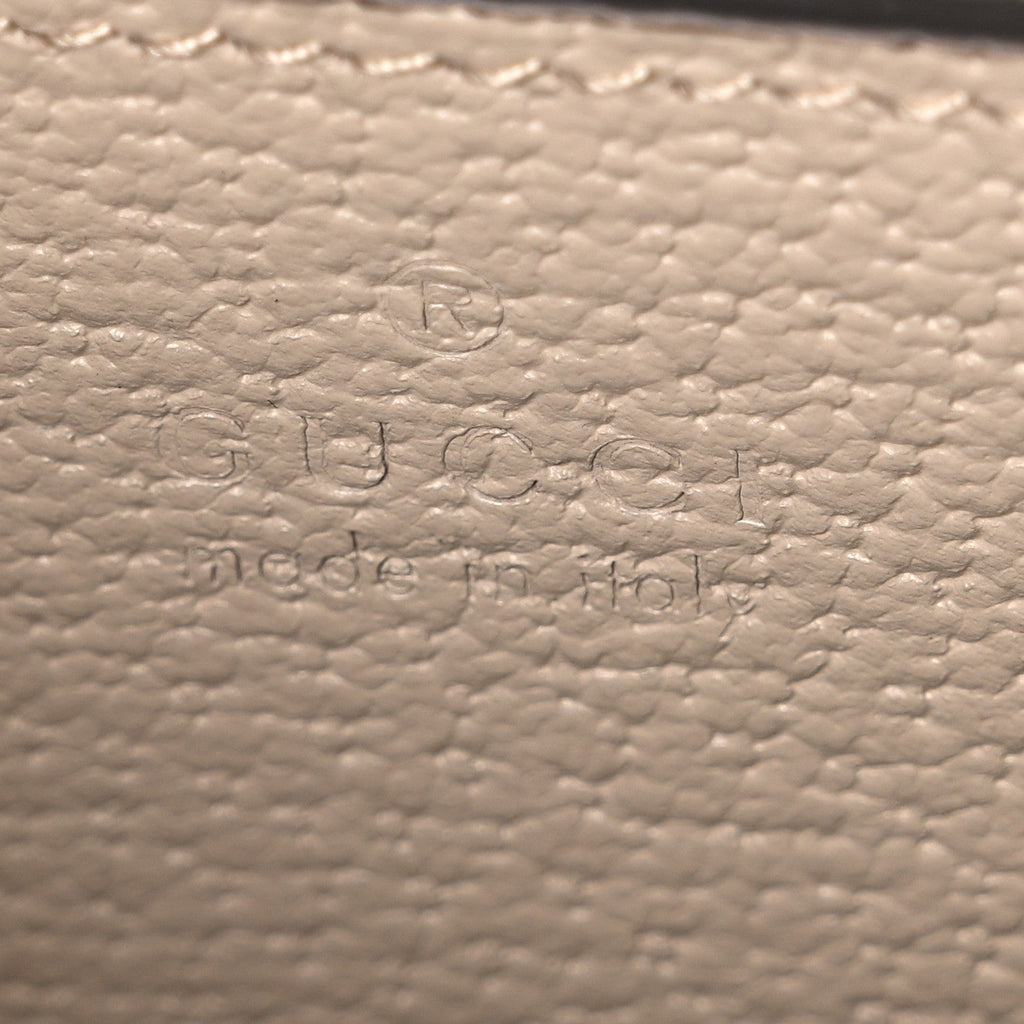 GG Supreme Monogram Textured Dollar Calfskin Web Small Ophidia Chain Shoulder Bag Beige Mystic White Oatmeal wholesalehk.shop