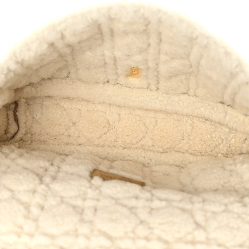 Shearling Cannage Large Caro Bag Camel wholesalehk.shop