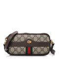 GG Supreme Monogram Web Mini Ophidia GG Bag Brown wholesalehk.shop