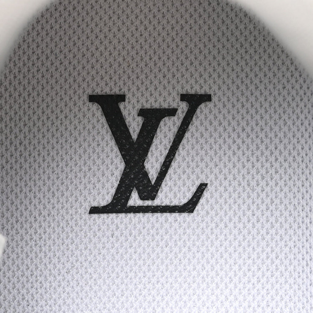 Grained Calfskin Womens LV Trainer Sneakers 37 White £¨ Direct shipment via from wholesalehk.shop