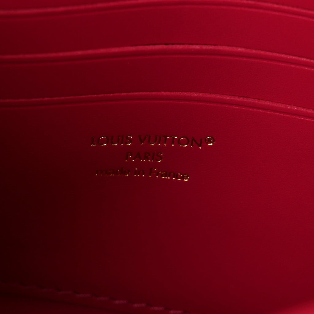 Calfskin LV Wallet On Chain Capucines Raspberry £¨ Direct shipment via from wholesalehk.shop