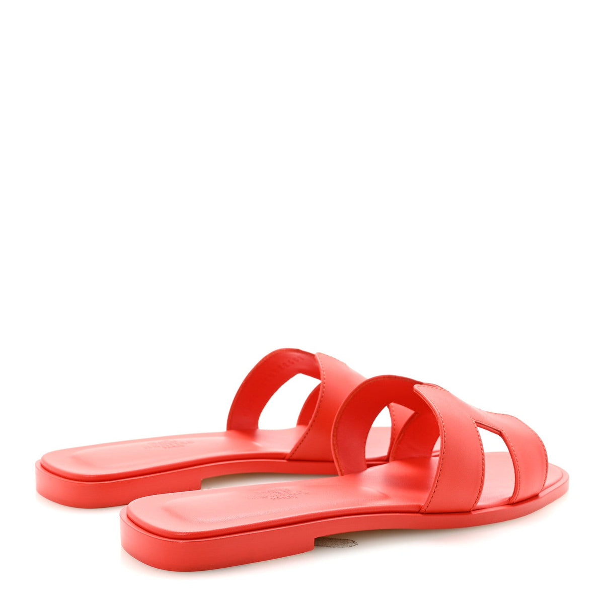Box Calfskin Oran Sandals 37 Rouge Grenadine wholesalehk.shop