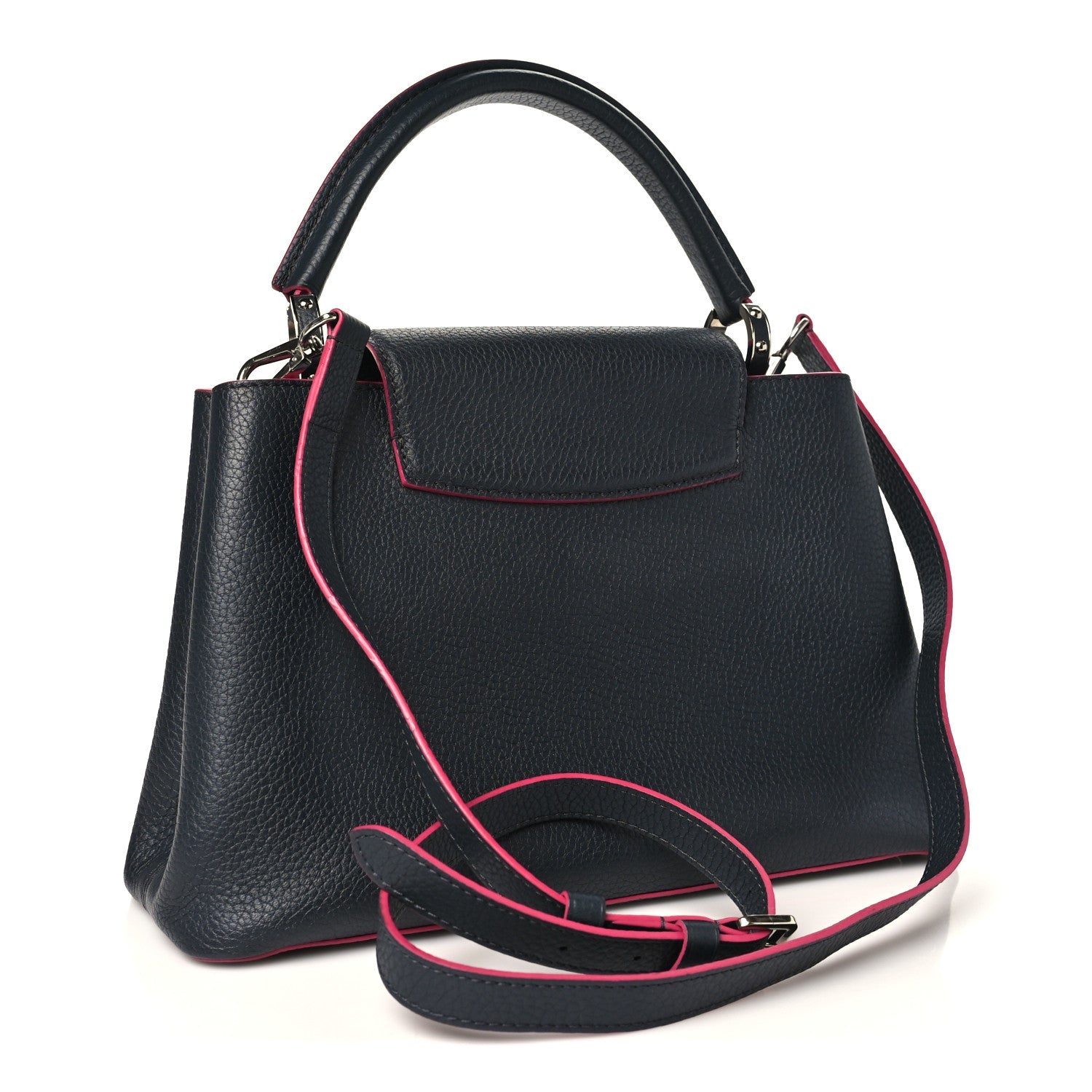 Taurillon Capucines PM Cobalt Fuchsia Cobalt Fuchsia £¨ Direct shipment via from wholesalehk.shop