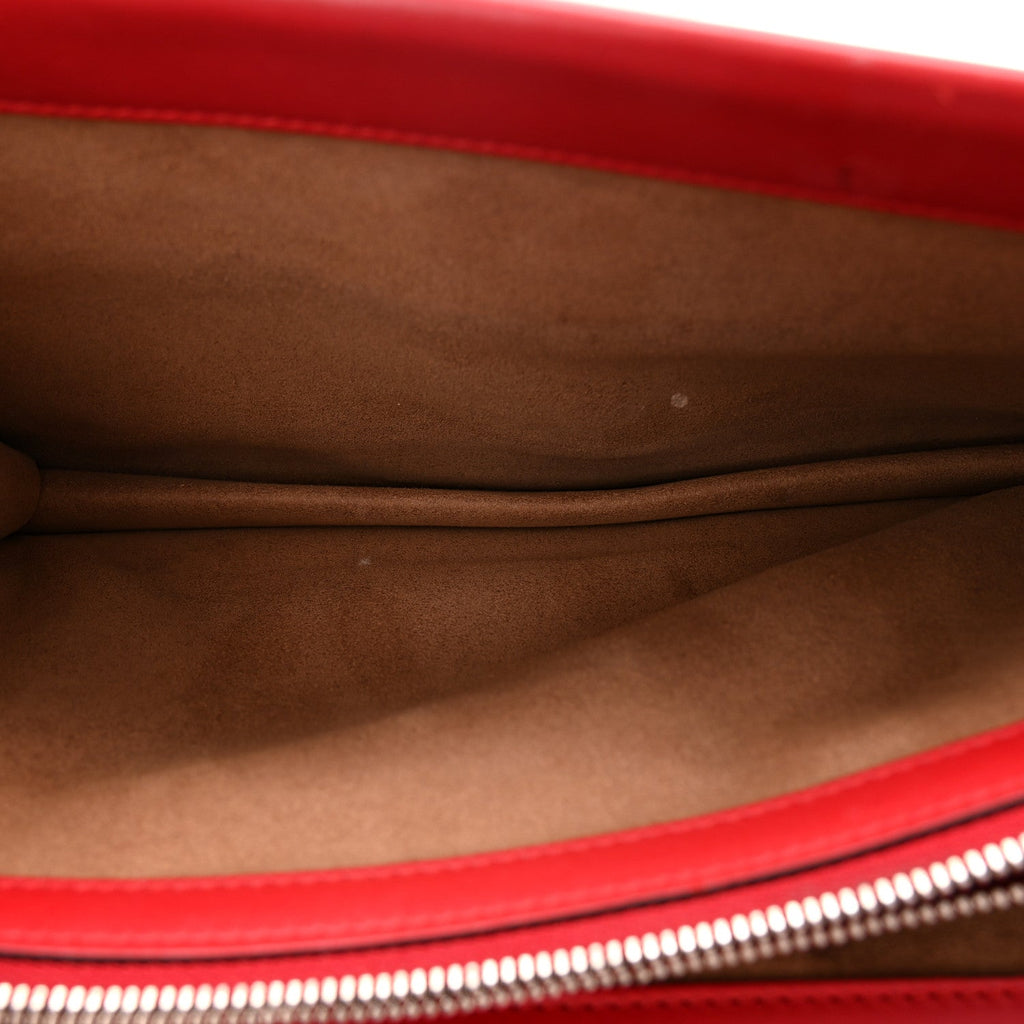 GG Supreme Monogram Arabesque Dionysus Shoulder Bag Hibiscus Red wholesalehk.shop