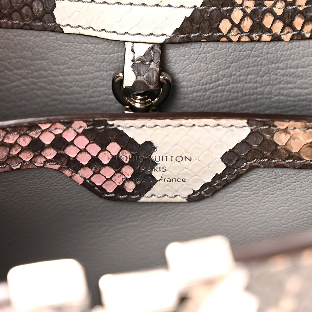 Snakeskin Capucines BB Naturel Multicolor £¨ Direct shipment via from wholesalehk.shop