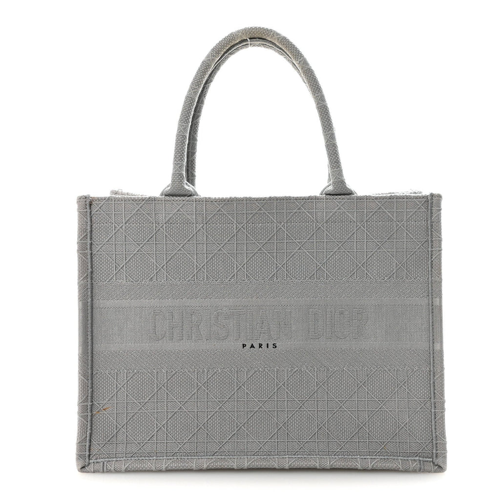 Canvas Embroidered Cannage Medium Book Tote Stone £¨ Direct shipment via from wholesalehk.shop