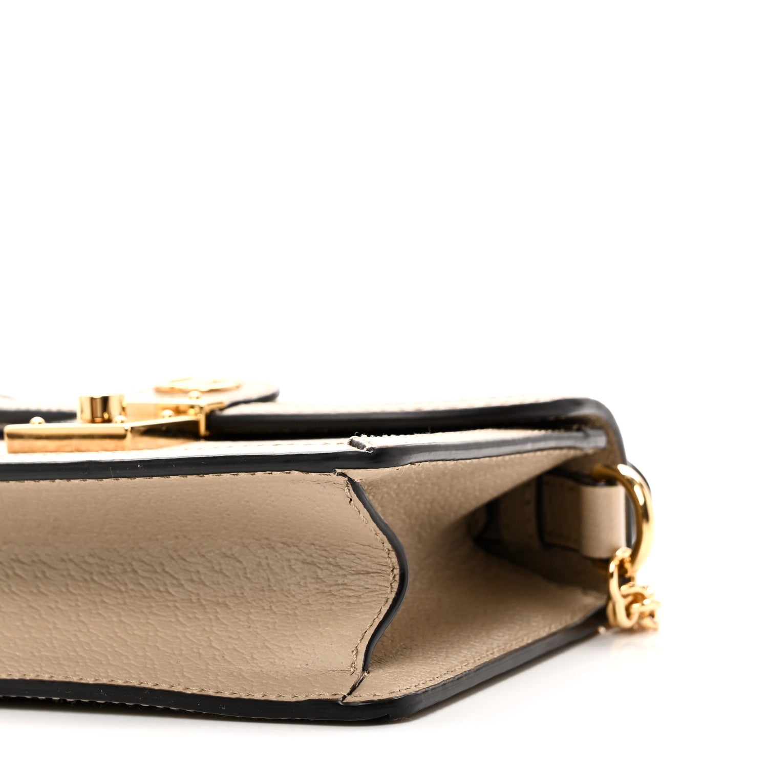 GG Supreme Monogram Textured Dollar Calfskin Web Mini Ophidia Padlock Top Handle Chain Shoulder Bag Beige Mystic White Oatmeal £¨ Direct shipment via from wholesalehk.shop