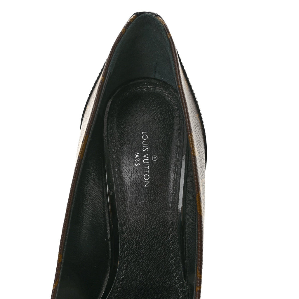 Monogram Cherie Pumps 38 Black £¨ Direct shipment via from wholesalehk.shop