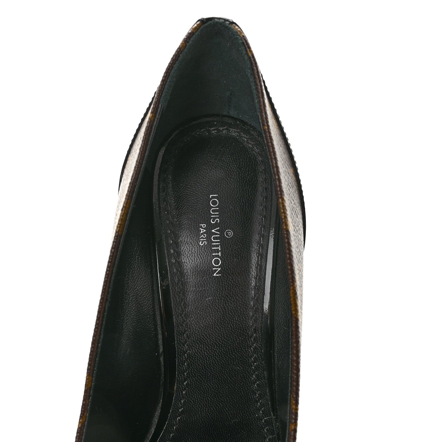Monogram Cherie Pumps 38 Black £¨ Direct shipment via from wholesalehk.shop