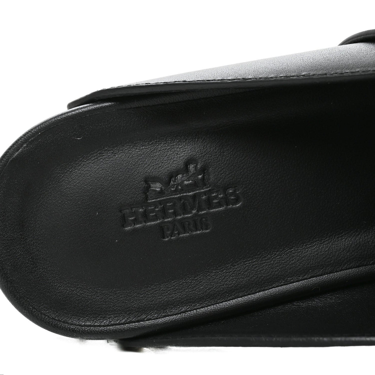 Calfskin Calya Mules 37 Black wholesalehk.shop