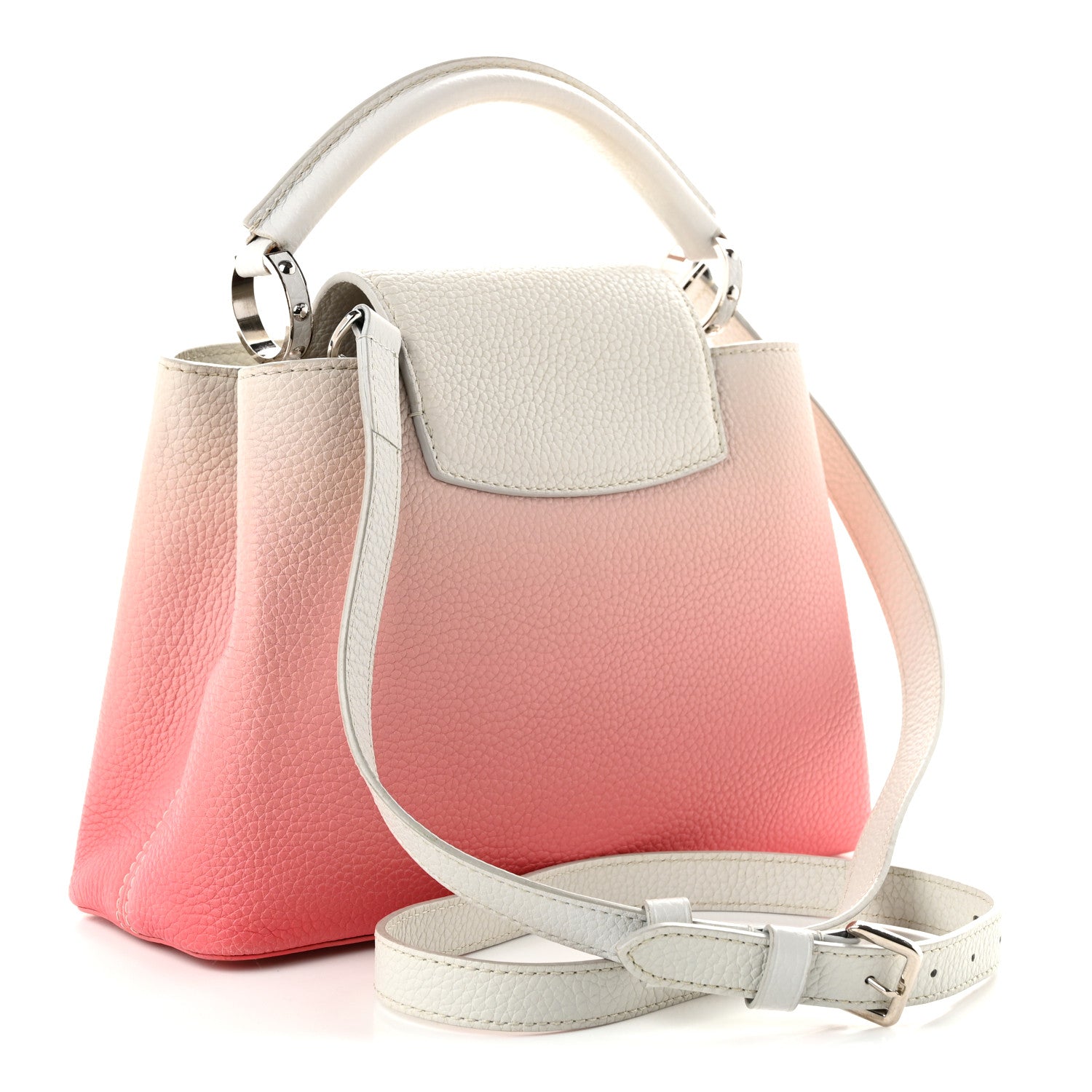 Taurillon Gradient Cloudy Capucines BB Corail £¨ Direct shipment via from wholesalehk.shop