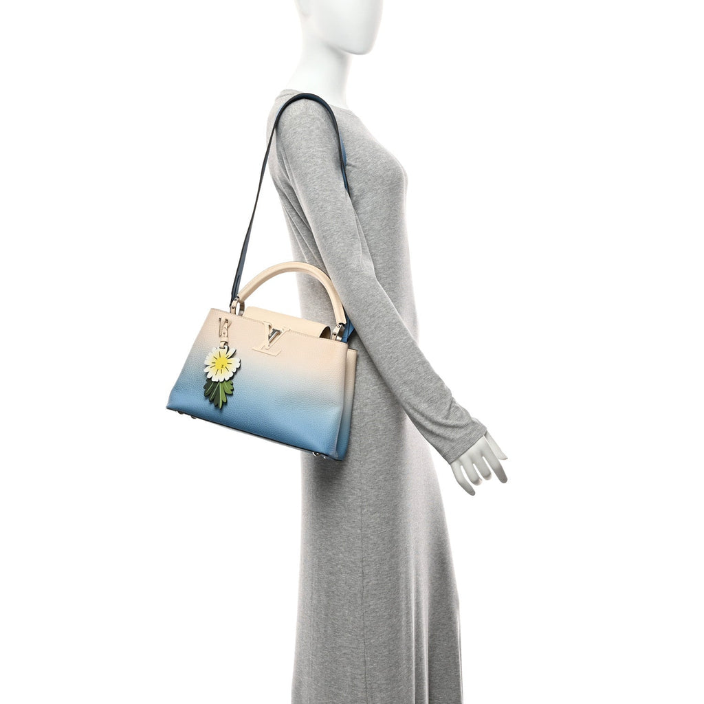 Taurillon Capucines MM Gradient Blue £¨ Direct shipment via from wholesalehk.shop