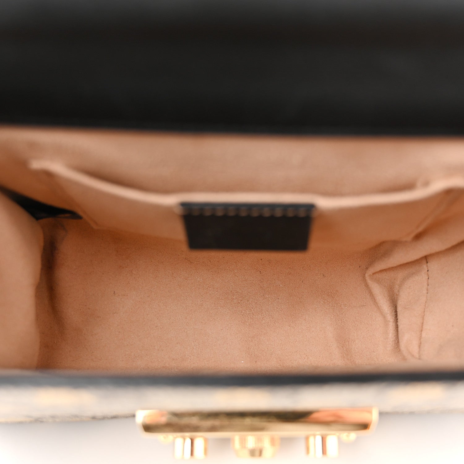 GG Supreme Monogram Bees Small Padlock Shoulder Bag Black £¨ Direct shipment via from wholesalehk.shop