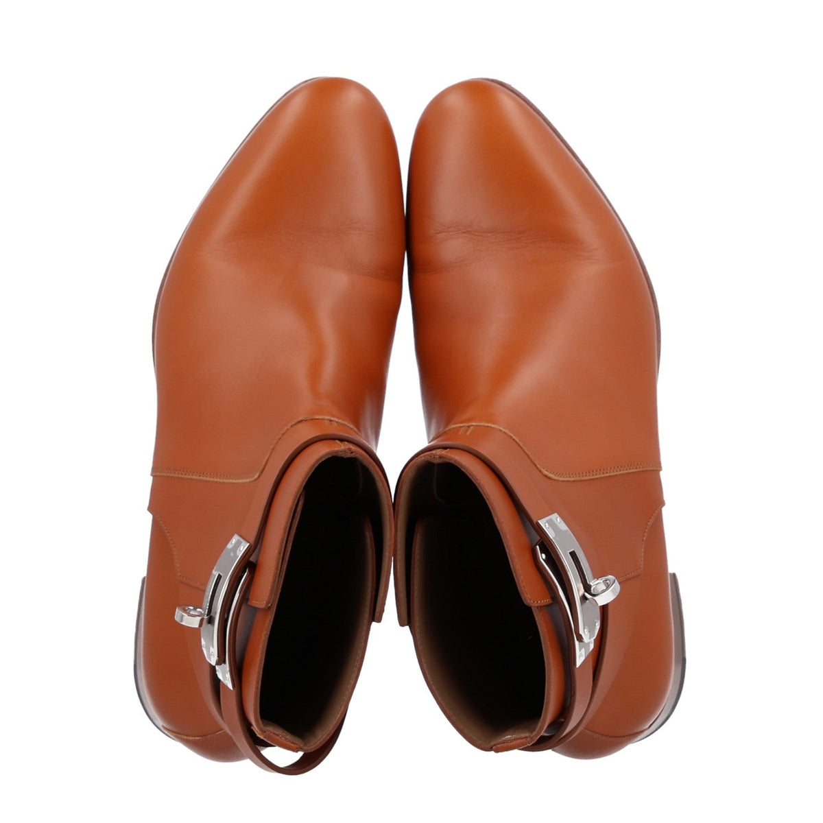 Calfskin Neo Low Boots 38.5 Naturel wholesalehk.shop