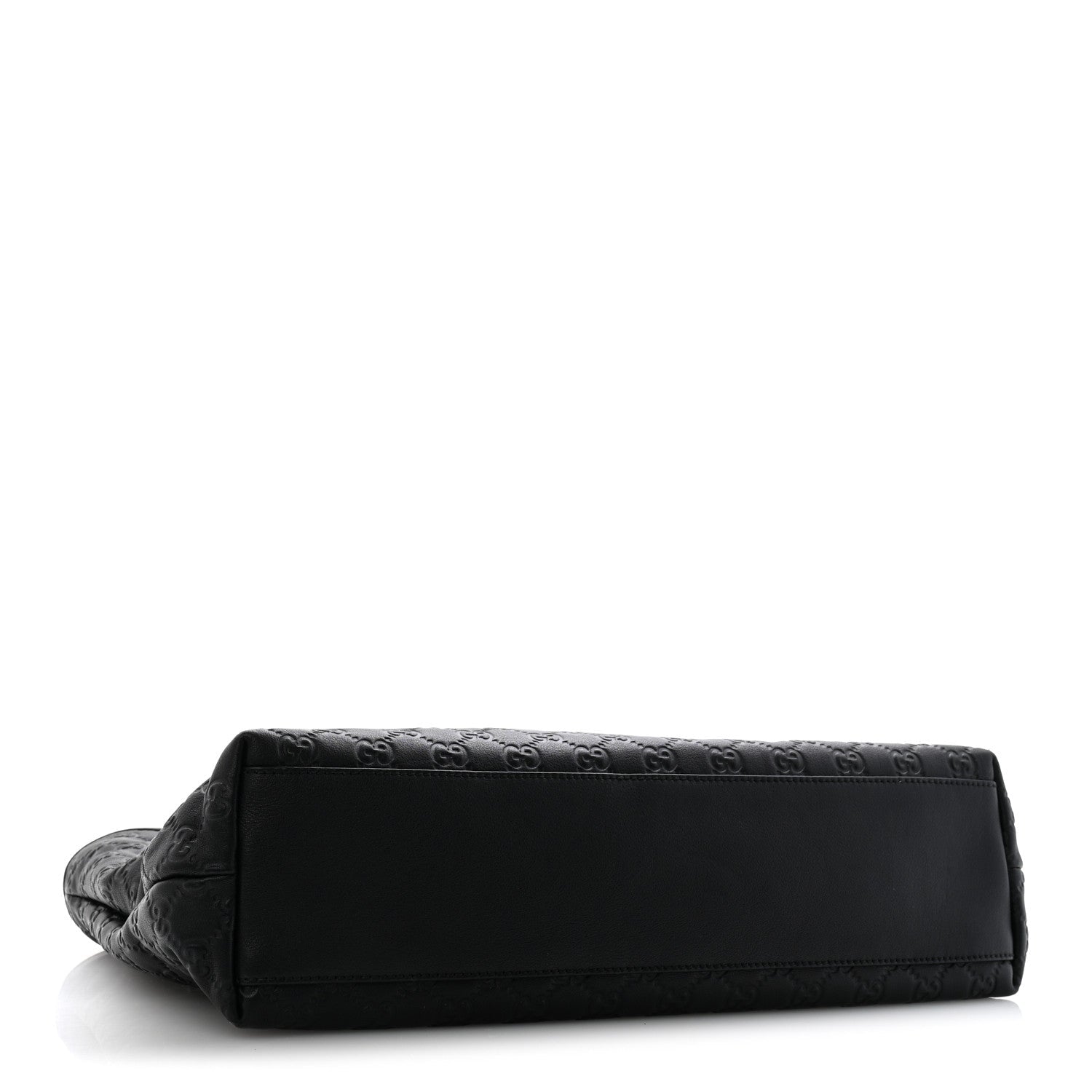 Guccissima Medium Zippered Shopping Tote Black £¨ Direct shipment via from wholesalehk.shop
