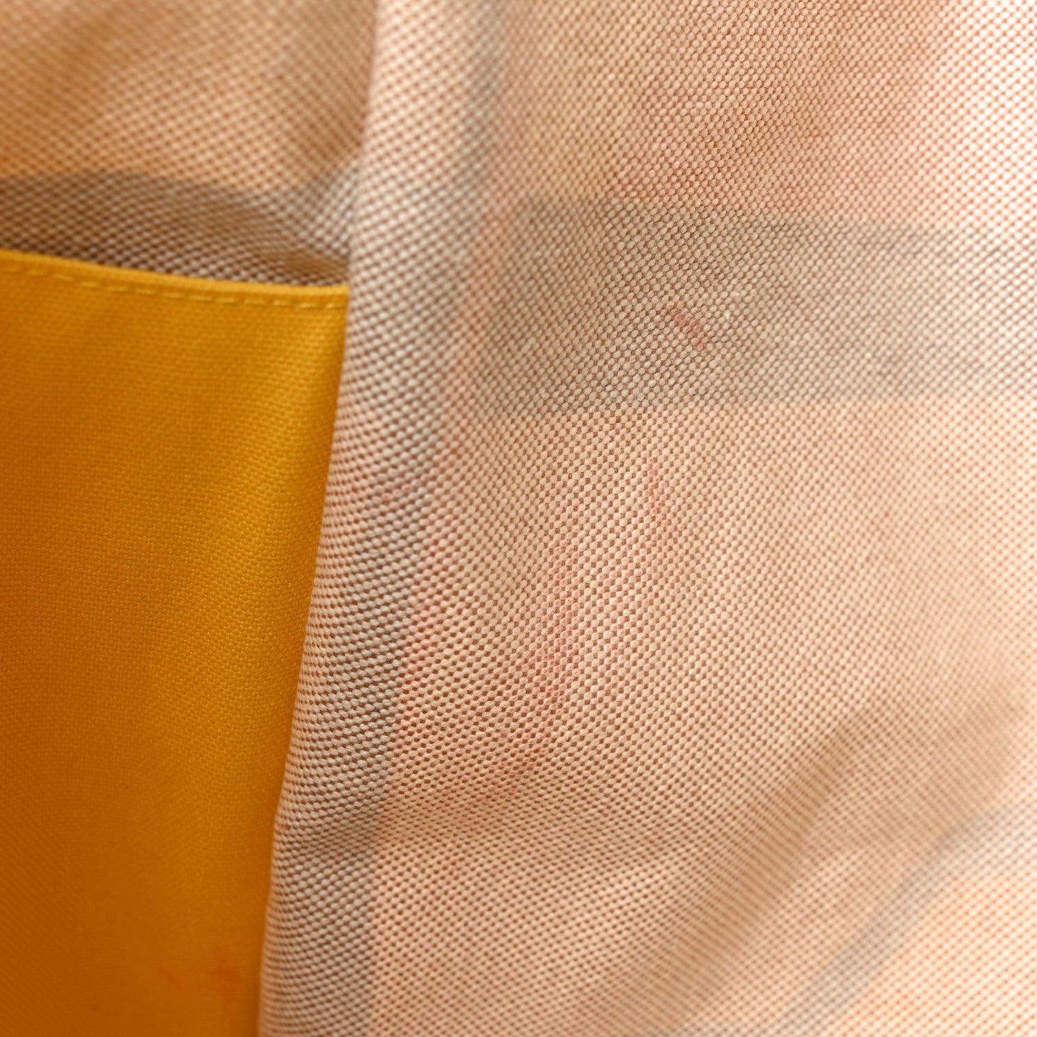 Cotton Canvas Apres la Vague Beach Bag Jaune Bleu £¨ Direct shipment via from wholesalehk.shop