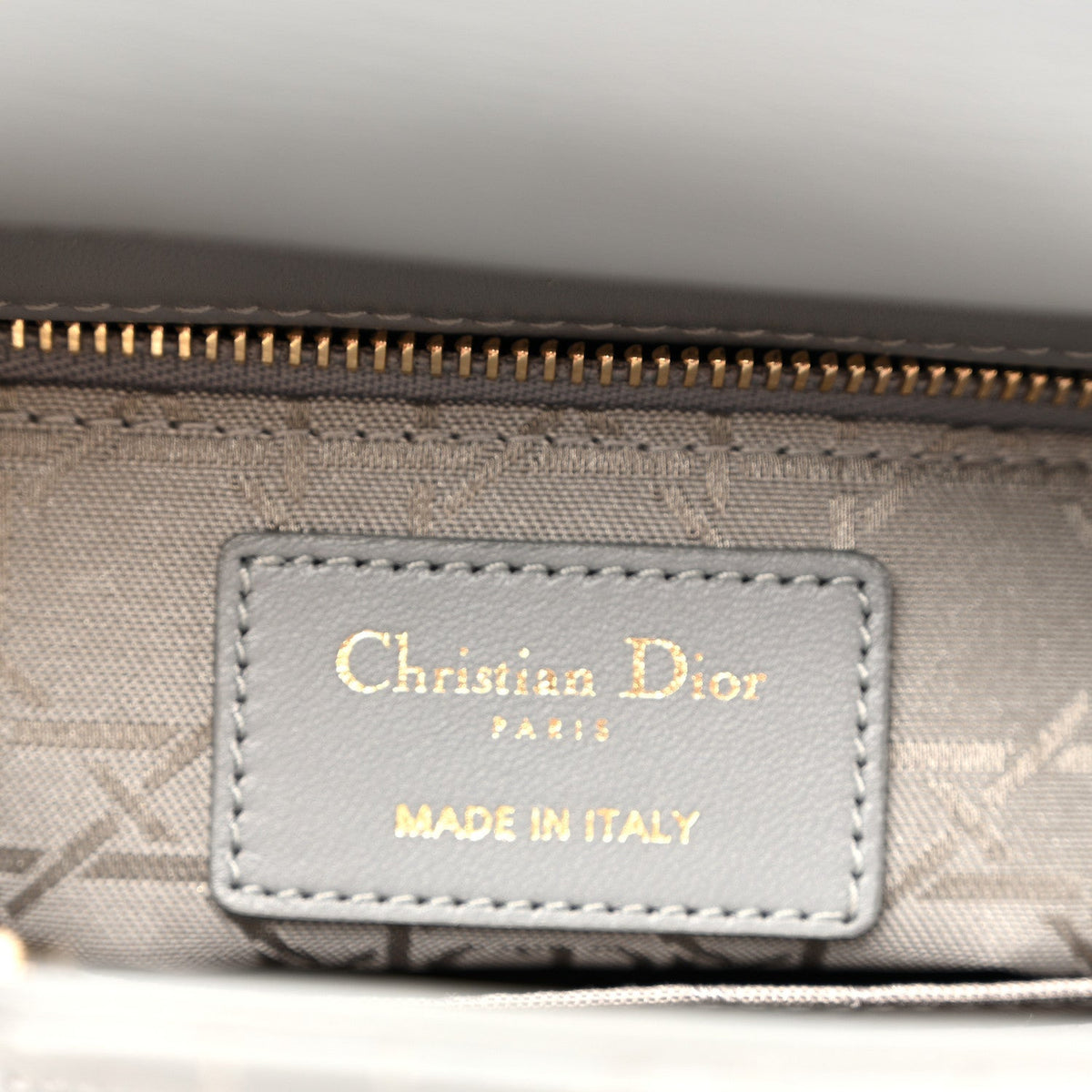 Lambskin Cannage Small My ABCDior Lady Dior Grey wholesalehk.shop
