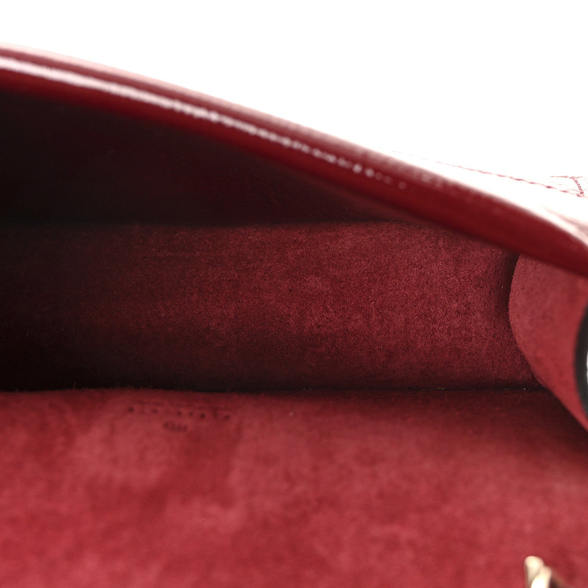 Crinkled Patent Mini Dionysus Shoulder Bag Rosso Ancora Red wholesalehk.shop