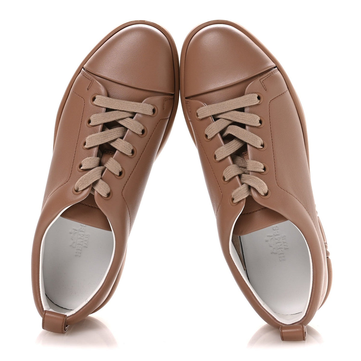 Calfskin Womens Happy Sneakers 37.5 Rose Perle wholesalehk.shop
