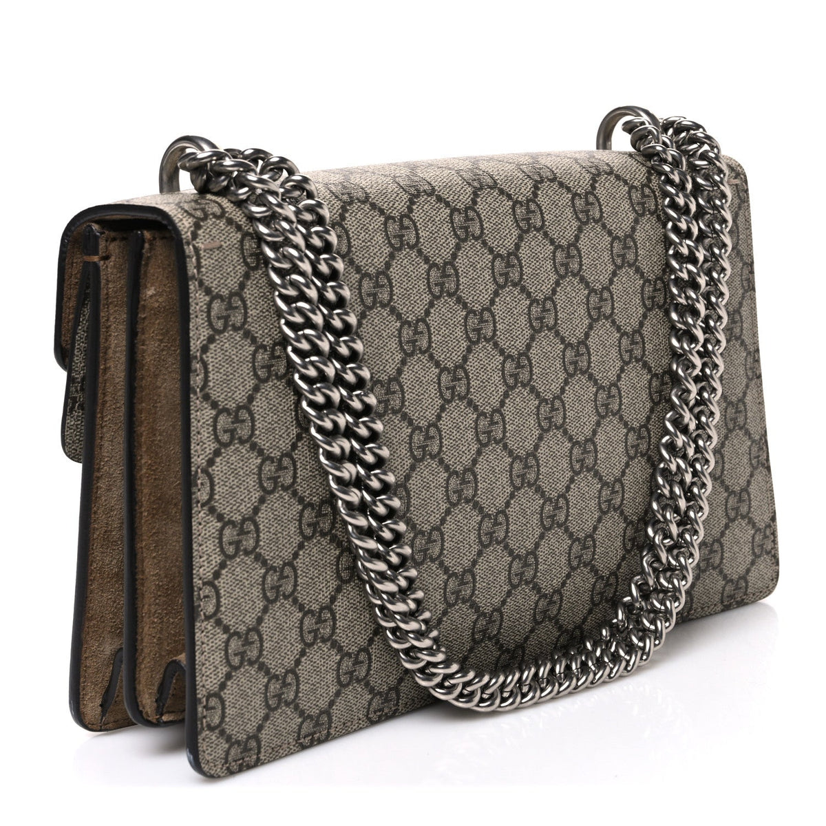 GG Supreme Monogram Small Dionysus Shoulder Bag Taupe wholesalehk.shop