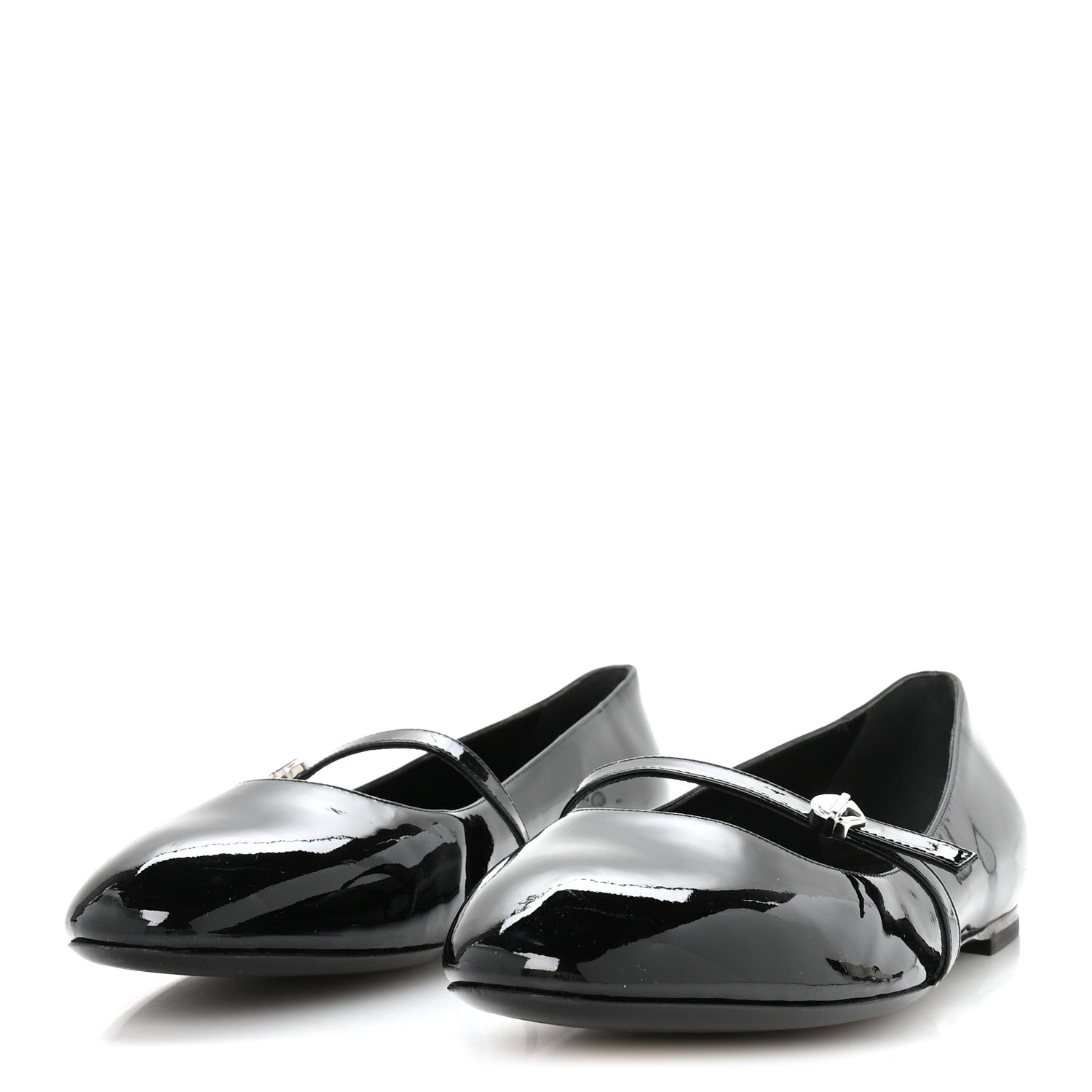 Patent Uniformes Ballet Flats 39.5 Black £¨ Direct shipment via from wholesalehk.shop