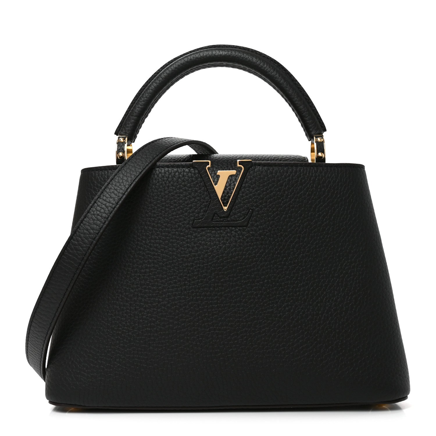 Taurillon Capucines BB Black £¨ Direct shipment via from wholesalehk.shop