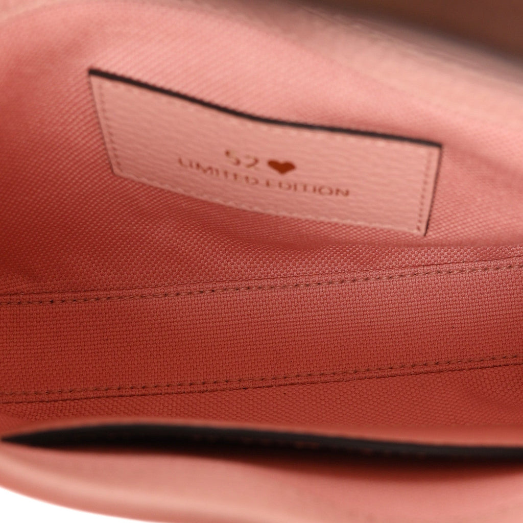 New Denim GG Monogram Calfskin Love Parade Mini Jackie 1961 Hobo Light Pink £¨ Direct shipment via from wholesalehk.shop