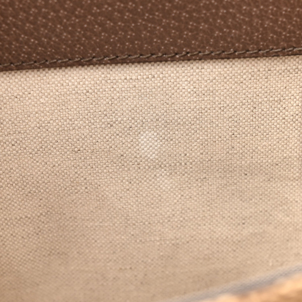 Monogram Jumbo GG Textured Dollar Calfskin Web Tote Bag Camel Ebony New Acero wholesalehk.shop