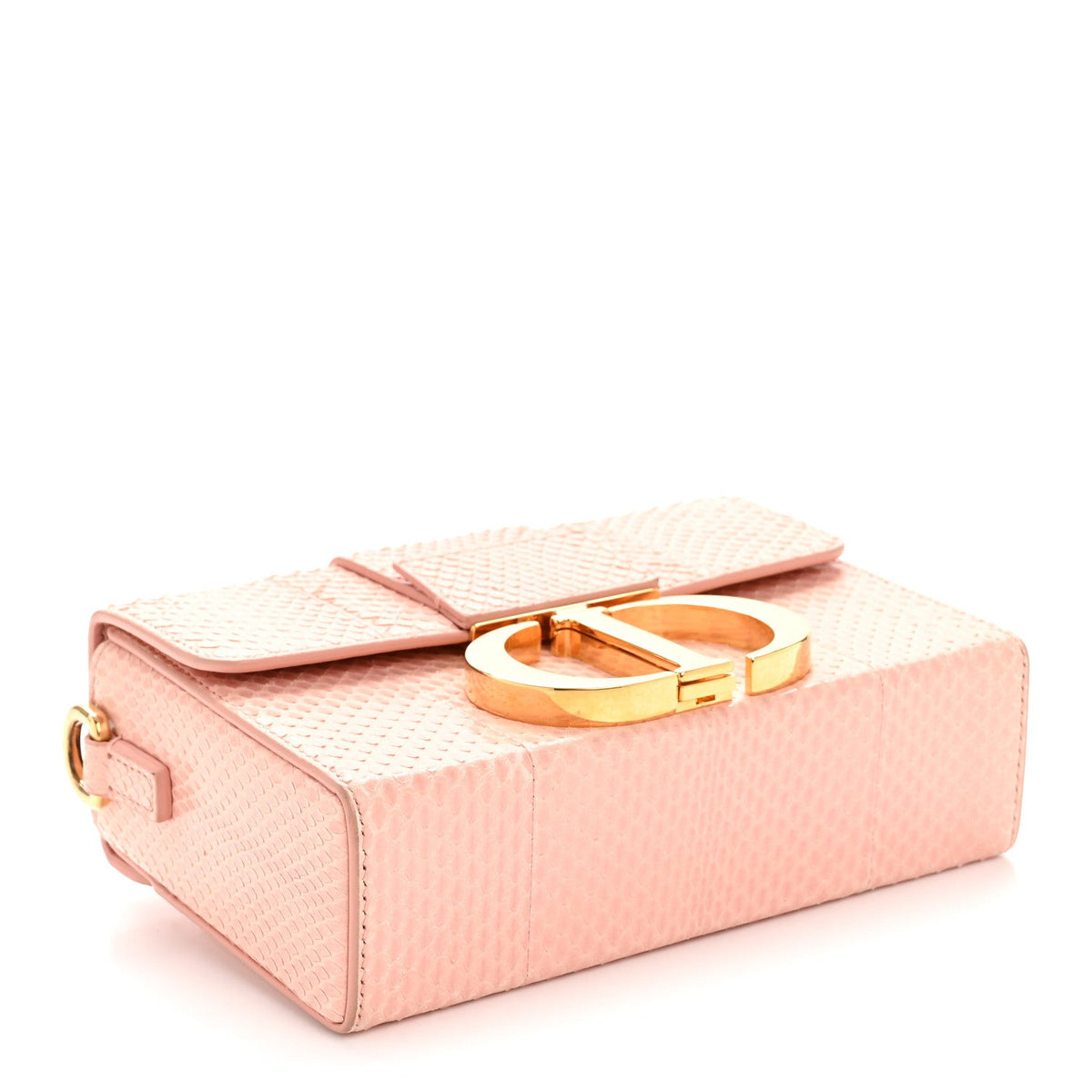 Snakeskin 30 Montaigne Box Bag Rose Clair wholesalehk.shop