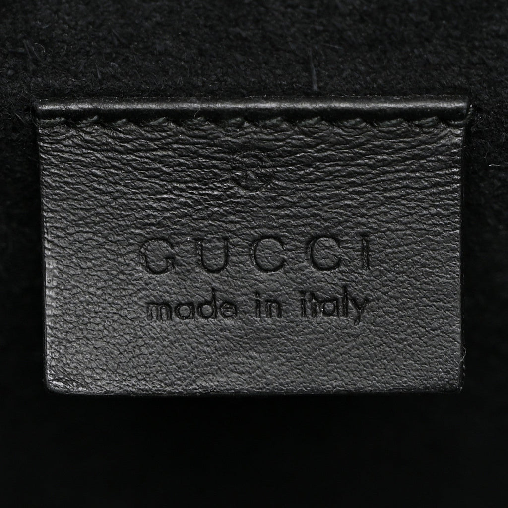 GG Supreme Monogram Small Dionysus Shoulder Bag Black wholesalehk.shop