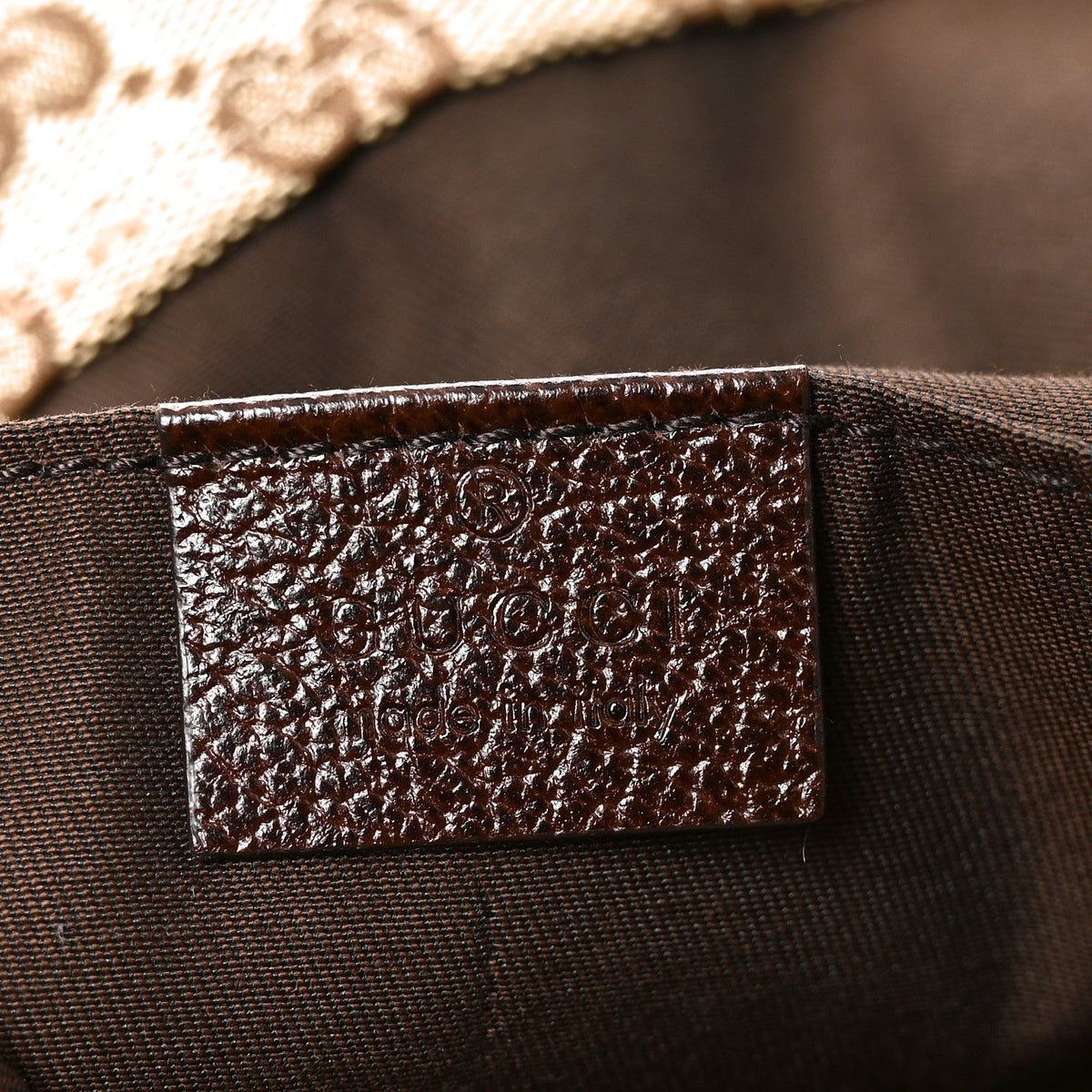 GG Monogram Medium Handle Vertical Tote Bag Dark Brown wholesalehk.shop