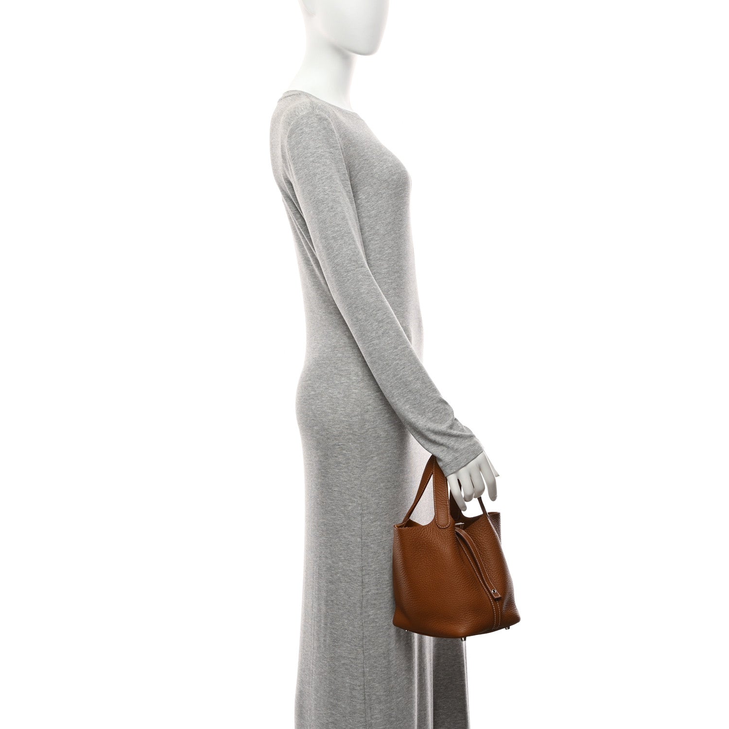 Taurillon Clemence Picotin Lock 18 PM Gold £¨ Direct shipment via from wholesalehk.shop