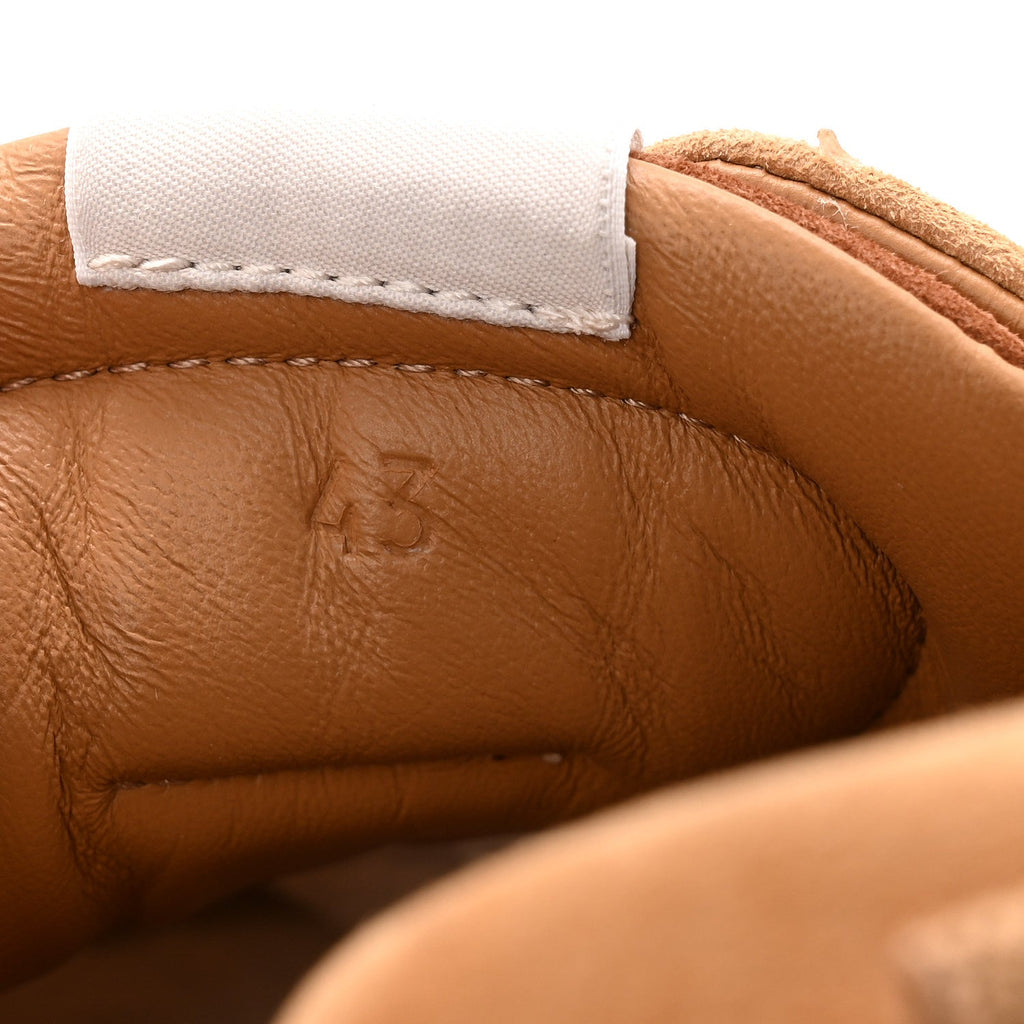 Suede Goatskin Mens Jet Sneakers 43 Brun Amourette Miel wholesalehk.shop