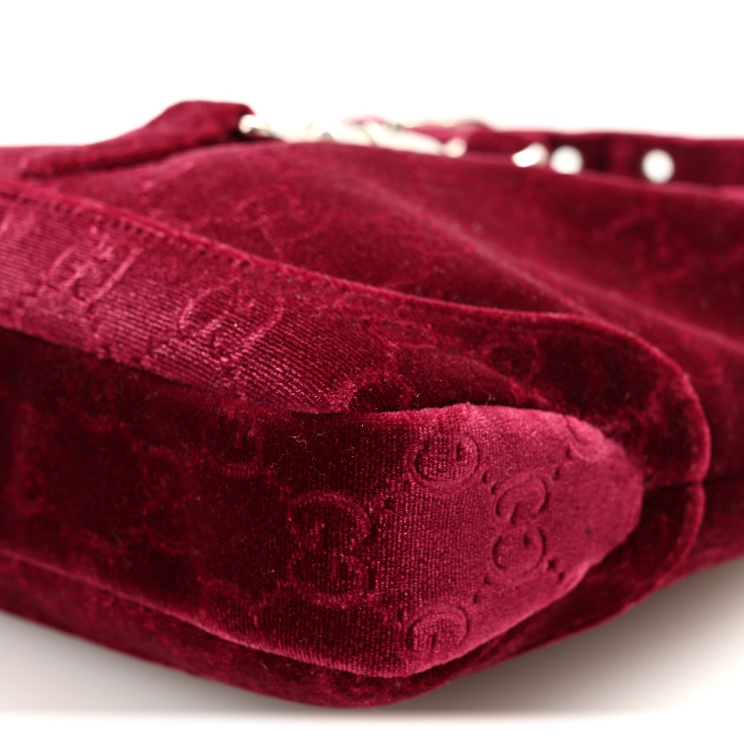 New Velvet Ashmir GG Monogram Small Jackie 1961 Hobo Red £¨ Direct shipment via from wholesalehk.shop