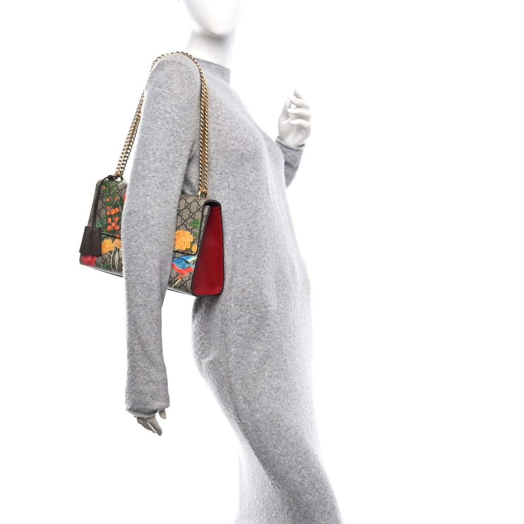 GG Supreme Monogram Tian Medium Padlock Shoulder Bag Beige Multicolor New Acero £¨ Direct shipment via from wholesalehk.shop