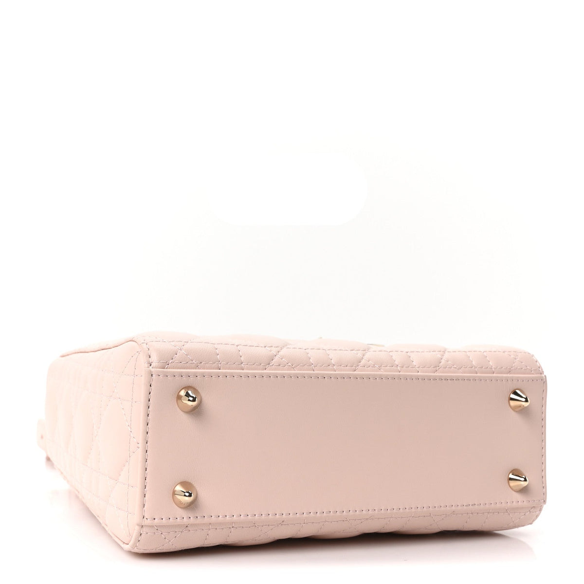 Lambskin Cannage Small My ABCDior Lady Dior Light Pink wholesalehk.shop