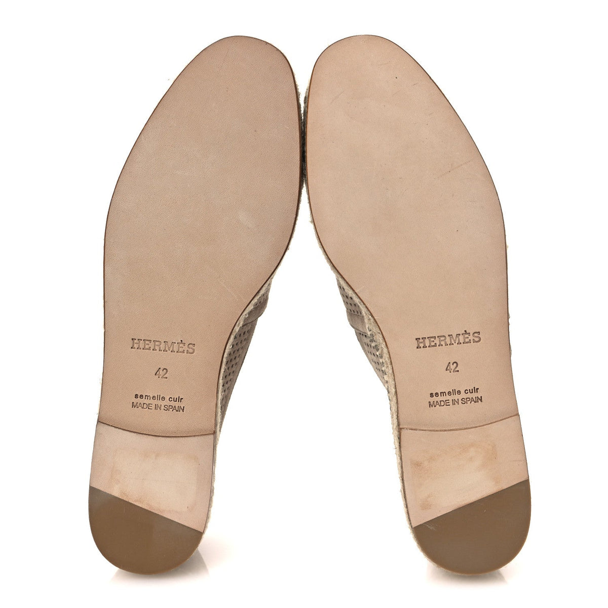 Suede Goatskin Mens Enrique Espadrilles 42 Beige Sable wholesalehk.shop