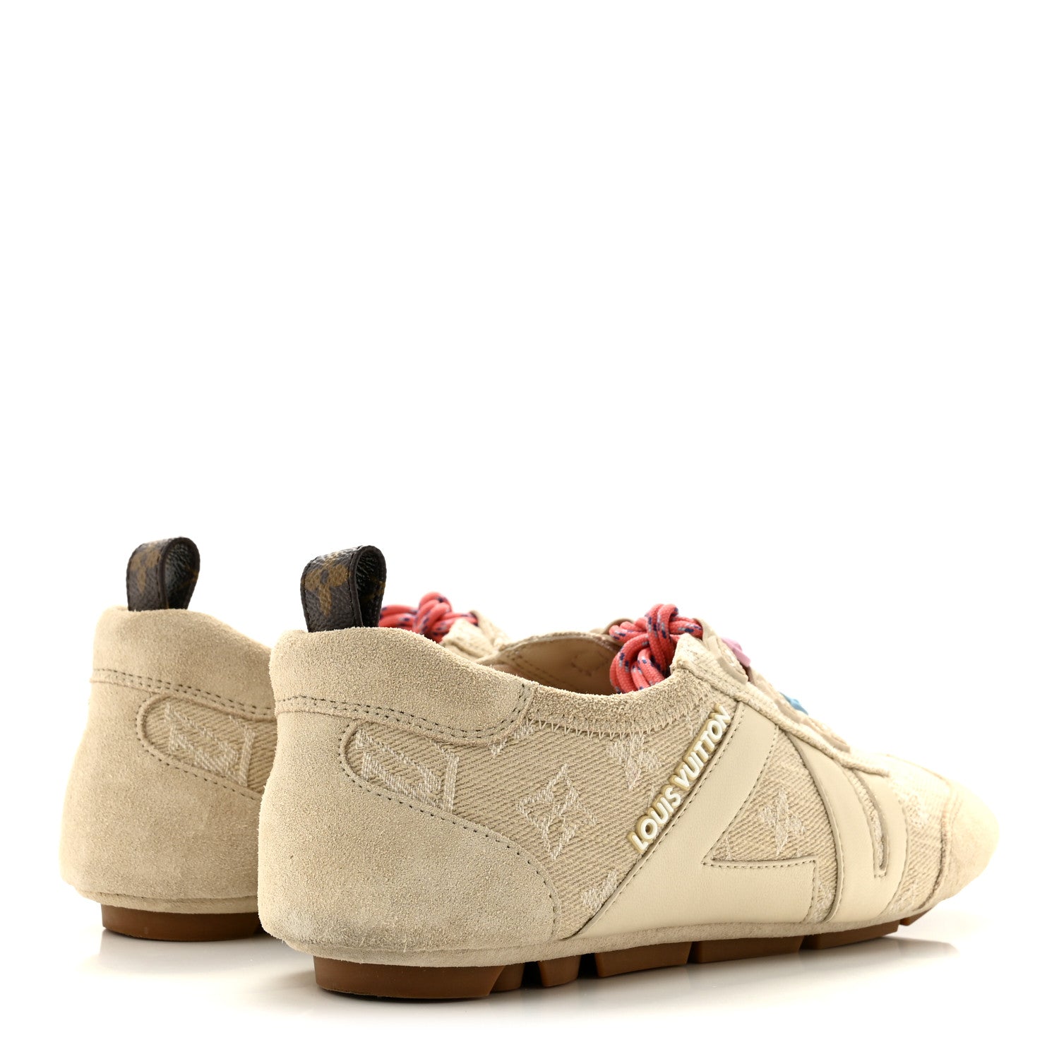 Monogram Denim LV Sneakerina 36 Greige £¨ Direct shipment via from wholesalehk.shop