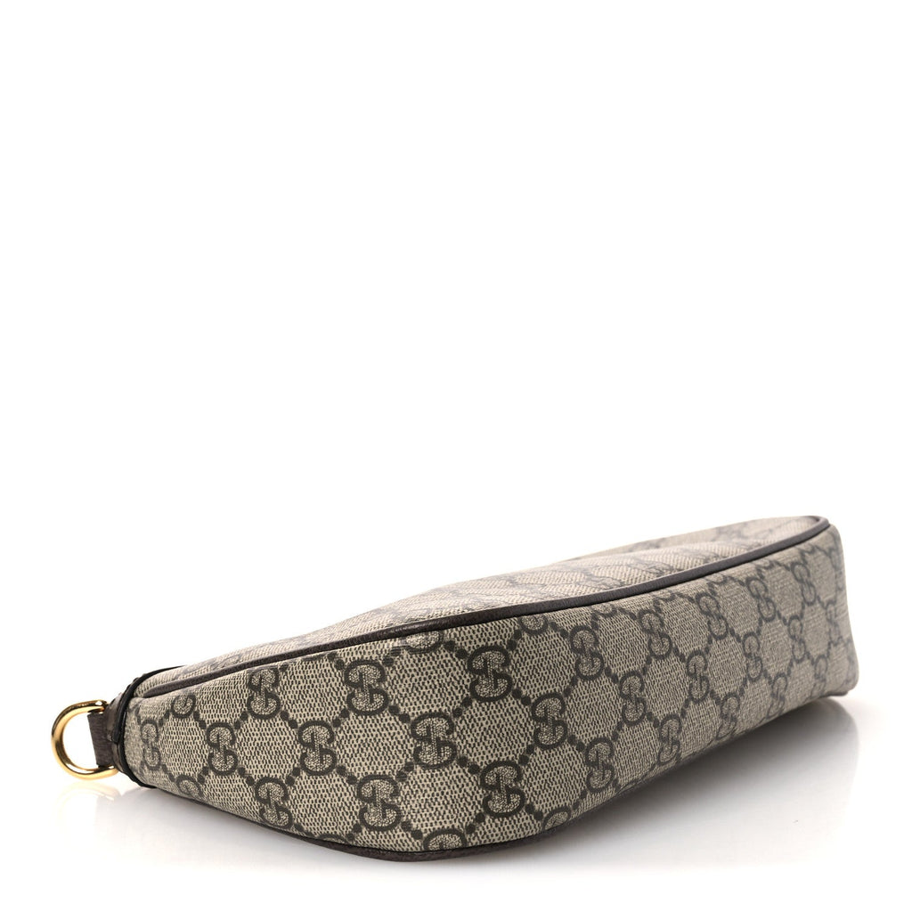 GG Supreme Monogram Textured Dollar Calfskin Web Small Ophidia GG Handbag Beige Ebony New Acero wholesalehk.shop