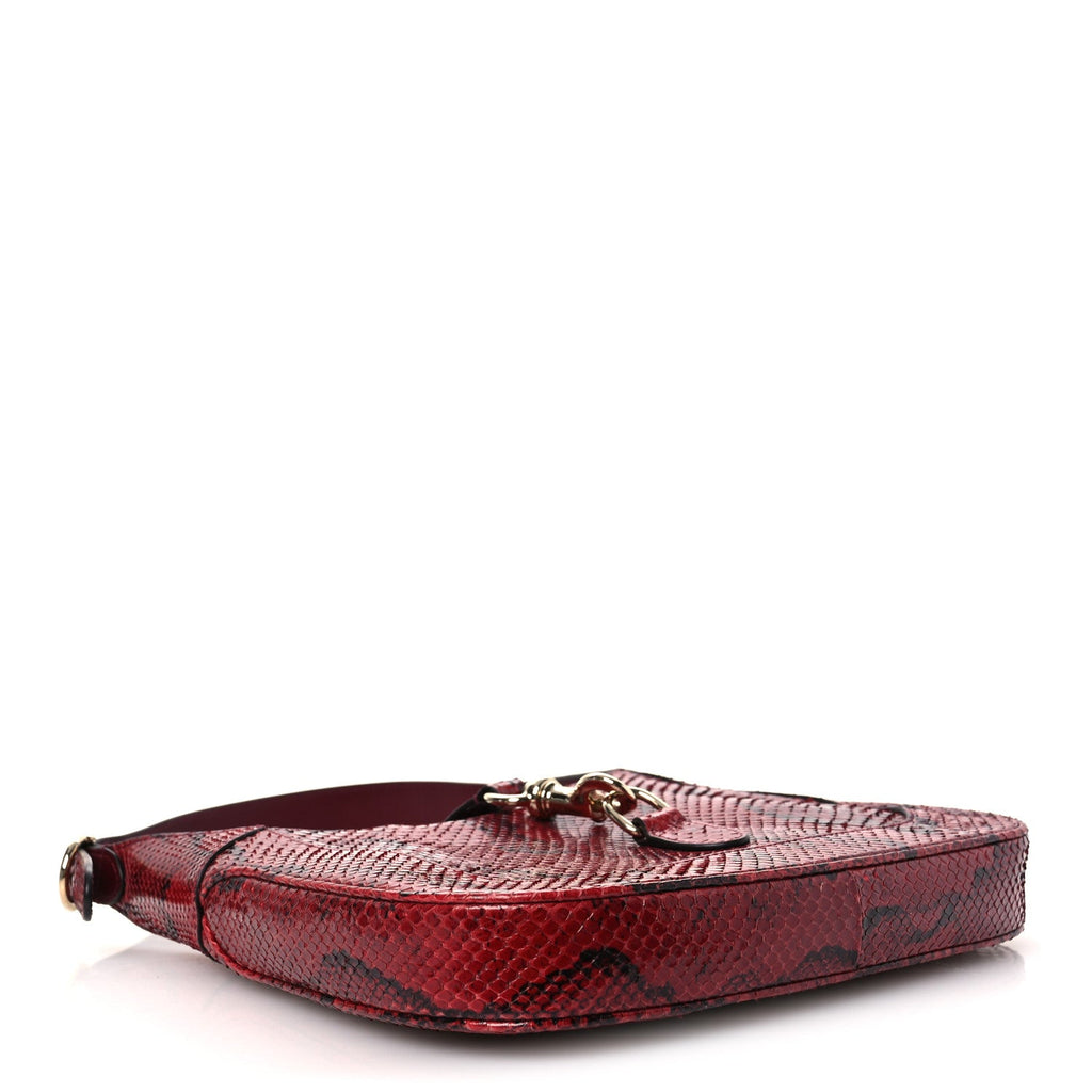 Snakeskin Web Small Jackie 1961 Hobo Rosso Ancora £¨ Direct shipment via from wholesalehk.shop