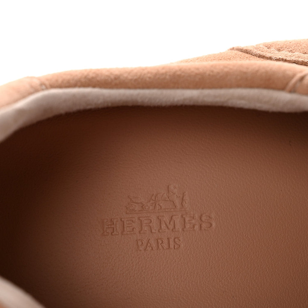 Suede Goatskin Master Sneakers 39 Beige Perlino wholesalehk.shop