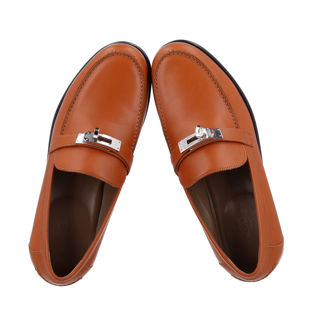 Calfskin Womens Destin Loafer 36 Naturel wholesalehk.shop