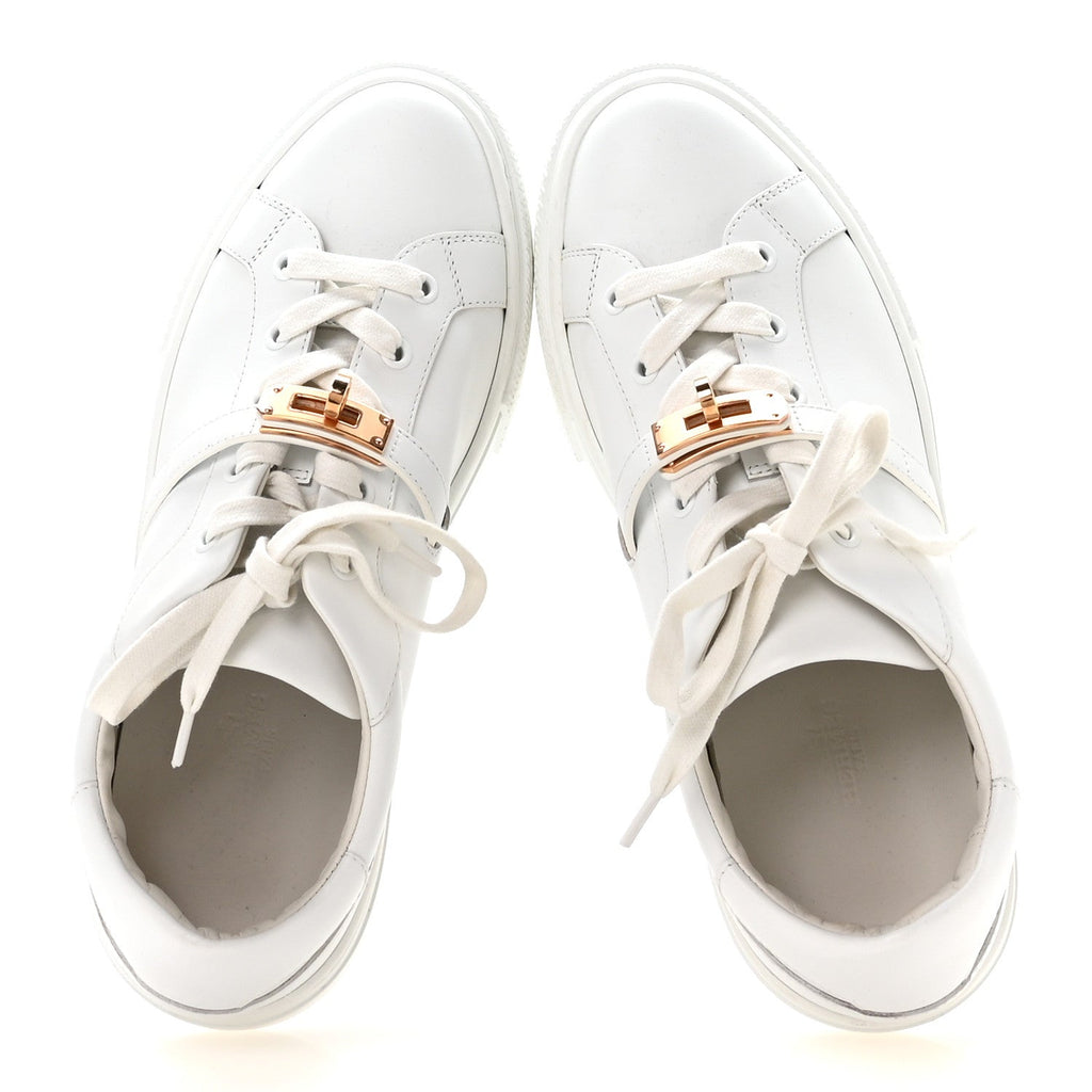 Calfskin Day Sneakers 39 White wholesalehk.shop