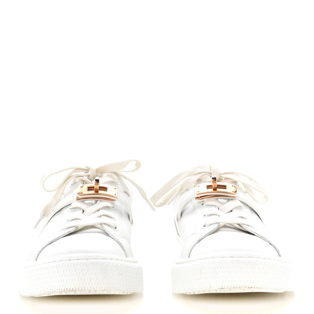 Calfskin Day Sneakers 39 White wholesalehk.shop